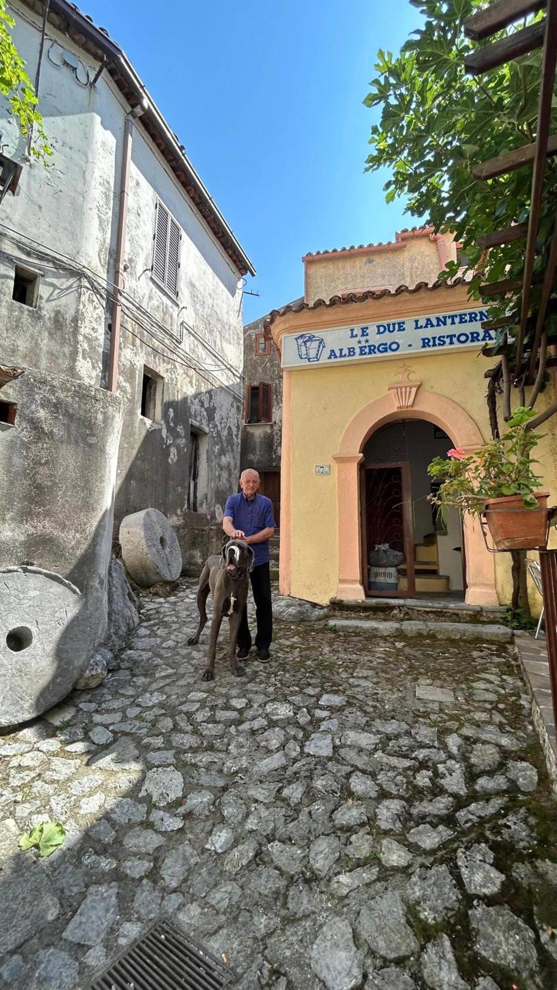 Le Due Lanterne Hotel Aieta Exterior foto